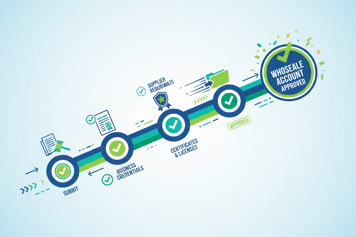 Meet supplier requirements so you can open wholesale accounts faster